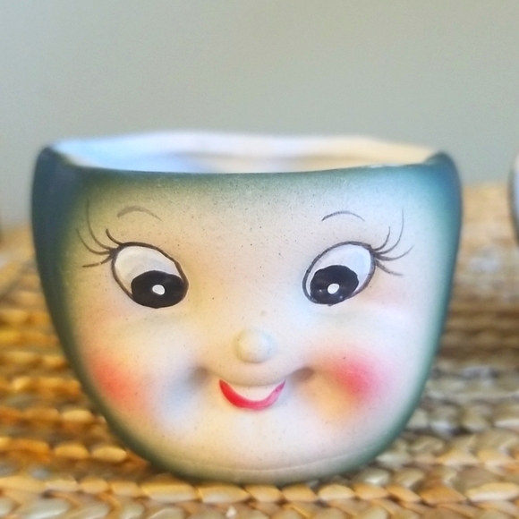 Vintage, collectible anthromorphic jars. Candle. - Picture 2 of 15